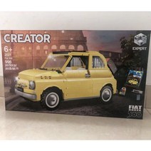 미니쿠퍼 레고 중국 호환 10242 BMW MINI 10252 폭스바겐 비틀 T1 캠핑버스, 피아트 500