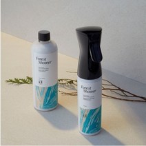 JW생활건강 피톤케어 포레스트샤워 피톤치드 편백수 항균 스프레이 300ml + 리필 500ml 세트