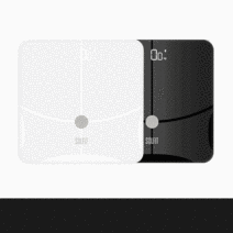 솔룸 체중계 체지방 가정용 몸무게 스마트 전자 측정기 계산기, 블랙