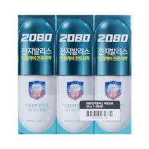 [판매량TOP] 2080 진지발리스 허벌민트 120g 3입 _ 45789EA, 몬스터쿠팡 1, 몬스터쿠팡 본상품선택