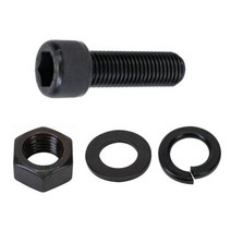 렌치볼트6mm 너트 와샤 스프링와사 세트, 렌치볼트M6 x 20mm(4개)세트
