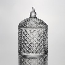 캔들용기 불꽃크리스탈 (투명) 300ml, 1박스(36개입)