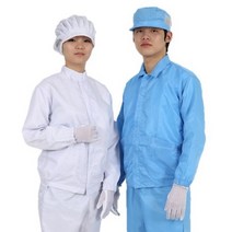 MK 제전방진복 상의 C카라 정전기방지 크린룸 제전복 방진복, 3XL, 핑크