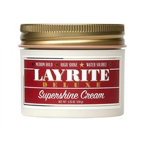 Layrite 레이라이트 슈퍼샤인 포마드 크림 120g 1팩 Layrite Supershine Cream 4.25 oz