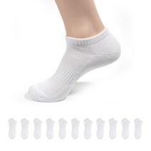 가나양말 국산 스포츠 발목양말 12켤레 남성용 실속형 이중바닥 쿠션바닥 운동화 골프 배드민턴 헬스 아웃도어 양말, 화이트