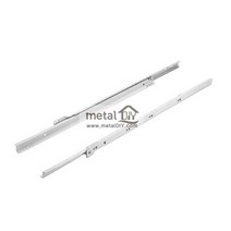 철레일 550mm 서랍레일 싱크대 서랍 가구백색레일