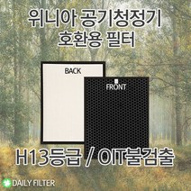 [데일리필터] 국산 H13등급 위니아공기청정기필터 WPB16SAW 호환필터
