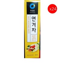 [더착한푸드]대상 연겨자 95g 24개 식자재마트 대용량 업소용 겨자 겨자가루 겨자분 액상소스