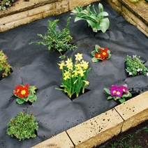 비닐 하우스 비닐잡초 방제 장벽 지면 덮개 온실 높은 투과성 막 보호 직물 농업 튼튼한 조경 뿌리, 01 1.5 X 1M