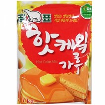 파우더 믹스 업소용 핫케익 가루 곰표 1kg 팬케익, 쏭쏭 본상품선택, 본상품
