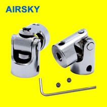샤프트 커플링 기어 커플링 rc 보트 자동차 금속 카단 조인트 2mm2.3mm3mm3.175mm4mm5mm6mm8mm10mm 짐벌 커플 링 모터 커넥터 유니버설 조인트, sus 3  3mm
