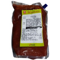 아워홈 달콤떡볶이 소스 2kg 4개 대용량 업소용 떡볶이 소스 양념