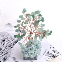 천연 크리스탈 트리 자수정 로즈 쿼츠 감람석, 1pcs, Aventurine 2+1pcs