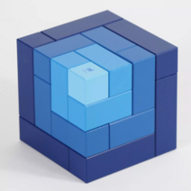 네프 Naef Spiele Cubicus 원목교구 Blue 인테리어 오브제