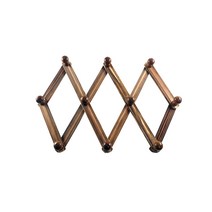옷걸이 다용도걸이 벽걸이 탄화 나무 자바라 (대), 1개