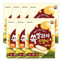 아이배냇 쏙쌀과자 인절미 40g, 7개
