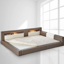 헤리코일 마미 오가닉코튼 패밀리침대 대형 토퍼 매트리스 2600 SS+Q