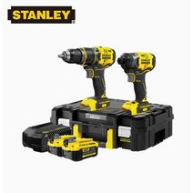 스탠리 20V 콤보 임팩드라이버 햄머드릴 SBDI469M2T SBI820K + SBD721K, 1개
