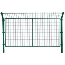 철기방 건설현장 안전 주물휀스 울타리 철조망, 플라스틱 양측 1.83 두꺼운 4.0mm