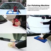 드릴광택패드 폴리셔 무선 왁싱기 듀얼 광택기 휴대용 자동차 폴리 셔341796 L6, 단일341796 L6