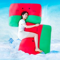 [미니멀룸] 수박쿨링필로우, 레드