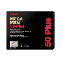 GNC 메가맨 50플러스 비타팩 멀티비타민 30팩