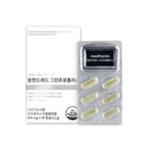메디타민 원헌드레드 프로폴리스 12g, 13개, 30정
