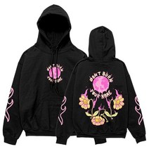 여성후드 Flim Flam Flamingo merch는 당신의 가정을 태우지 않는다 Hoodie Cool Printed Sweatshirt 남성과 여성을위한 캐주얼 Streetwe