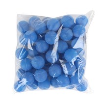 주식회사 위시 로고없는탁구공 무지탁구공 컬러탁구공 공예 추첨볼, 파랑, 50개