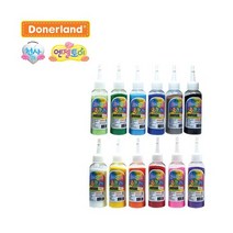 도너랜드 색모래 벌크 100g 12색 미술놀이 샌드아트 모래아트 칼라샌드아트 모래미술 어린이집 유치원 초등학교 만들기재료, 10개, 초록