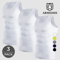 아르메데스 기능성 남자런닝 나시 3매 AR111