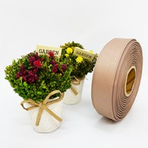 포장 리본 끈 제이제이리본 무광양면25mm 40mm 41컬러 (길이 45M ) 공단리본, NO07