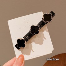 블랙클로버 포인트 소녀룩 옆머리 앞머리고정 클립 헤어 벼머리 피스 헤어핀