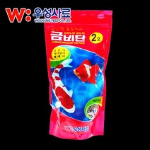 우성사료 금비단 2호 금붕어/비단잉어/열대어/부상/물고기사료, 250g, 1개
