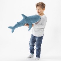 이케아 BLAHAJ 블로하이 상어인형 아기 상어 인형 55cm 상어가족 204.552.35