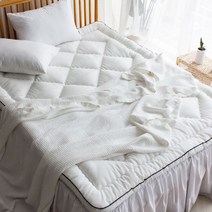 다소미아 시원한 여름토퍼 뱀부 시어서커 냉감토퍼 SS/Q 2color, 뱀부토퍼, 뱀부토퍼 그레이