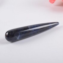 괄사마사지기 마사지스틱 마사지괄사 마사지 천연 석재 괄사 도구 경혈 펜 다이얼링 경락 건강 관리 바디 얼굴 셀프 힐링, sodalite