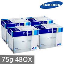삼성 SS페이퍼 A4 복사용지(A4용지) 75g 4BOX