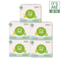 잇츠미 잇츠미 슬림 생리대 중형 12p x 5팩, 단일옵션