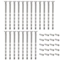 클램프레버 41020 조각 도어 핸들 액세서리 핸들 나사 고정 절단 슬롯 관절 나사, 10개