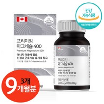 대용량 캐나다 마그네슘 400mg 식약처 인증 마그네시움 Mg