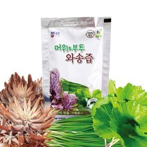 머위&부추와송즙 와송진액 와송즙 머위즙 부추즙 100% 국산/ 100ml, 50팩