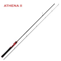 Cemreo 송어 경량 소프트 액션 2 섹션 135cm150cm 문어 오징어 낚시대, 레드 스피닝, 1.35m, 레드 스피닝