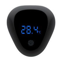 Digital Aquarium Thermometer LED Display No Wire for Tank Amphibian Terrarium