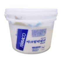 테라코 아크릴릭필러 5kg (백색) / 수성퍼티 외부용