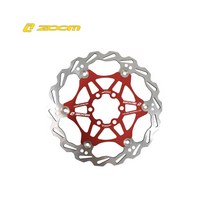 자전거 플로딩 디스크 로터 6볼트 ZOOM 로터 160mm 180mm, ZOOM로터-160mm-옐로우