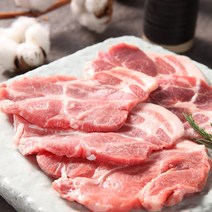 [식품의즐거움] 캐나다산 냉동 수입돼지 목살 1kg, 단품