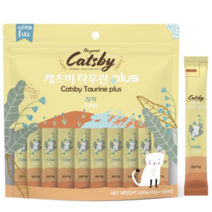 캐츠비 타우린 플러스 고양이 짜먹는 간식 50p, 15세트
