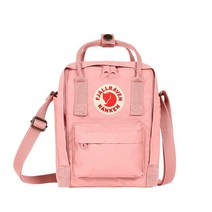 미국발송 피엘라벤 Fjallraven Kanken 슬링 크로스바디 숄더백 일상 사용 및 여행용 핑크, 20 x 15 x 8 cm, Pink