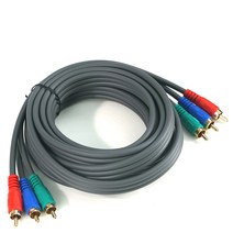 컴포넌트 케이블 RCA 3선 3RCA 영상 2m AV320, 1개